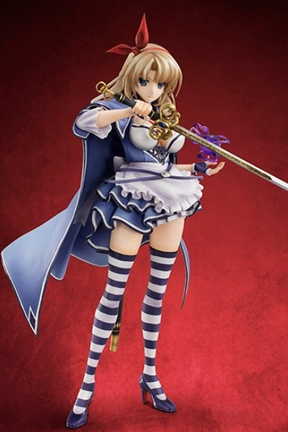 Alicia, Queen's Blade Grimoire, MegaHouse, Pre-Painted, 1/8, 4535123714009